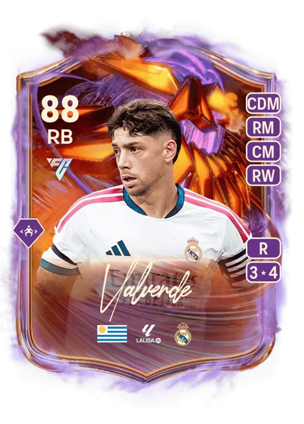 Federico Valverde (Ultimate Scream, OVR 88, RB) - PC