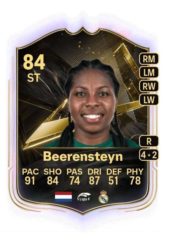 Lineth Beerensteyn (Team of the Week, OVR 84, ST) - PC