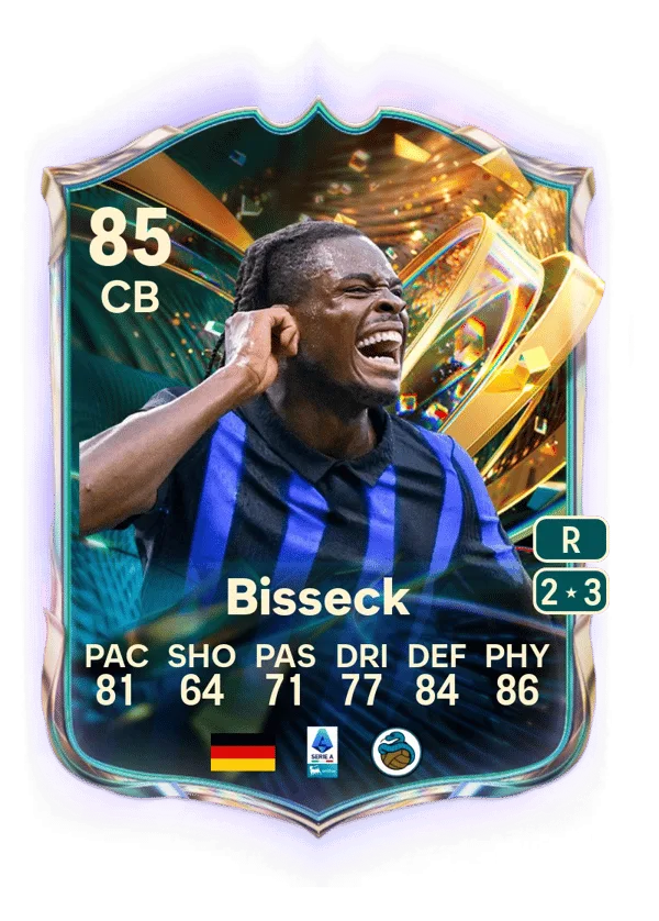 Yann Aurel Bisseck (Destined for Glory, OVR 85, CB) - PS4, PS5, XSX, XSS, XOne