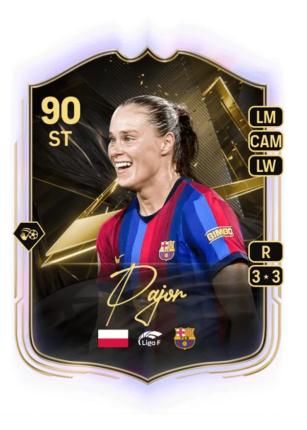 Ewa Pajor (Team of the Week, OVR 90, ST) - PS4, PS5, XSX, XSS, XOne