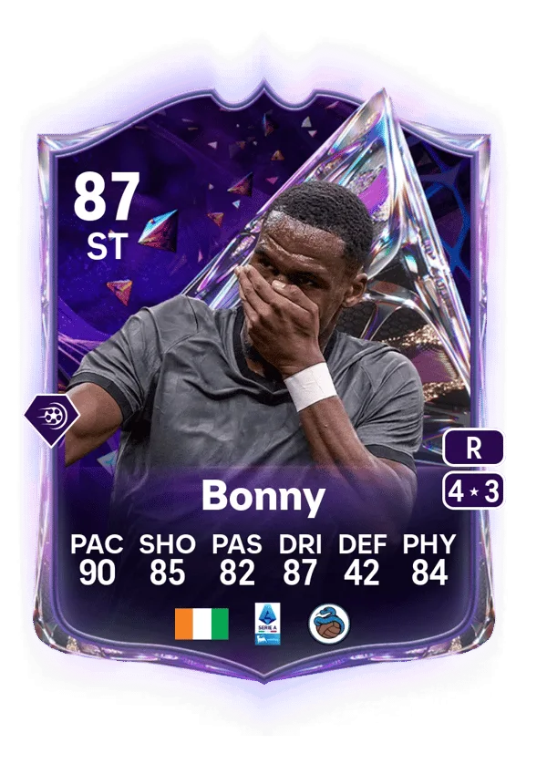 Yoan Bonny (Future Stars, OVR 87, ST) - PS4, PS5, XSX, XSS, XOne