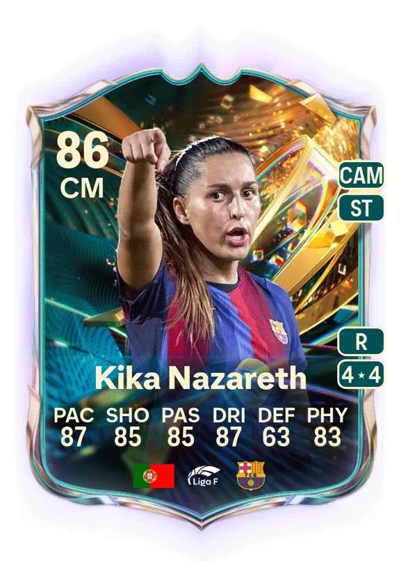 Kika Nazareth (Destined for Glory, OVR 86, CM) - PC
