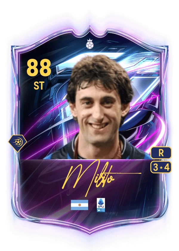 Diego Milito (Base Hero, OVR 88, ST) - PS4, PS5, XSX, XSS, XOne