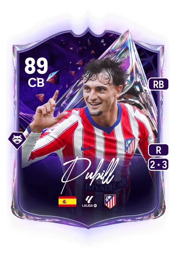 Pubill (Future Stars, OVR 89, CB) - PS4, PS5, XSX, XSS, XOne