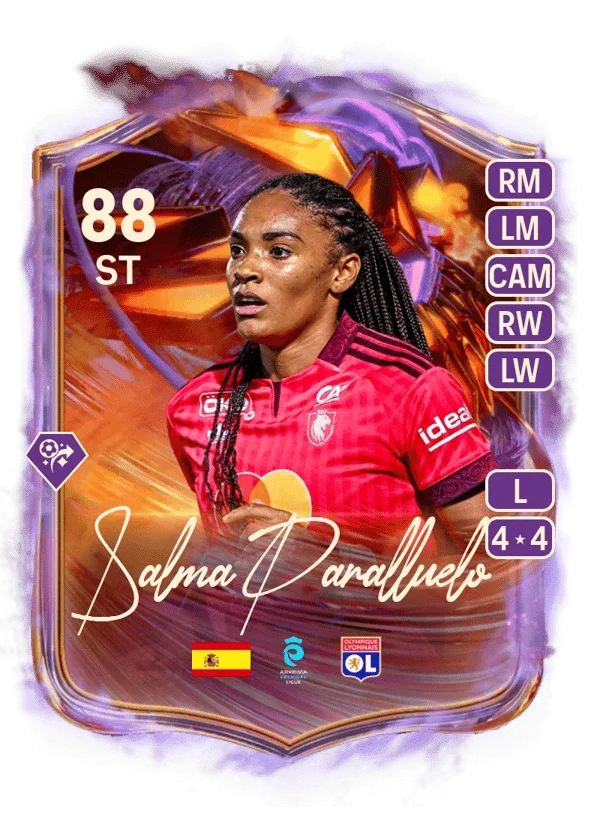 Salma Paralluelo (Ultimate Scream, OVR 88, ST) - PC
