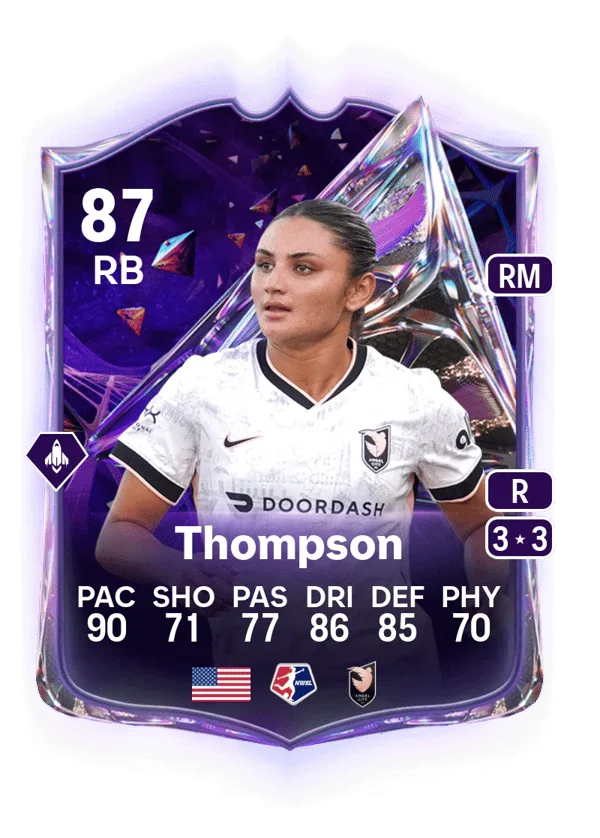 Gisele Thompson (Future Stars, OVR 87, RB) - PS4, PS5, XSX, XSS, XOne