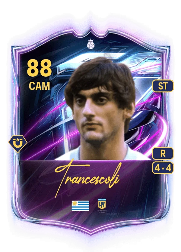 Enzo Francescoli (Base Hero, OVR 88, CAM) - PS4, PS5, XSX, XSS, XOne