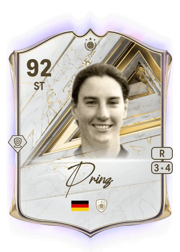 Birgit Prinz (Base Icon, OVR 92, ST) - PS4, PS5, XSX, XSS, XOne