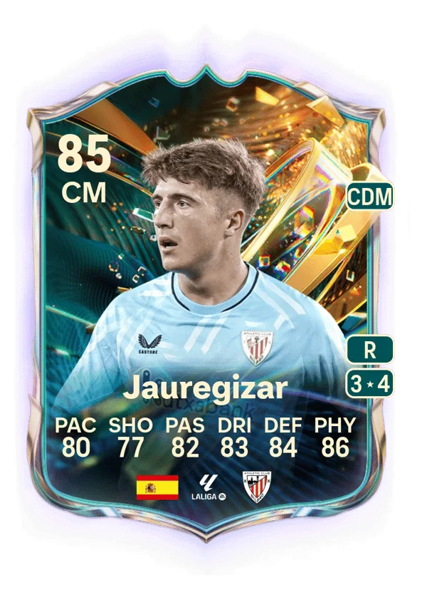 Jauregizar (Destined for Glory, OVR 85, CM) - PC