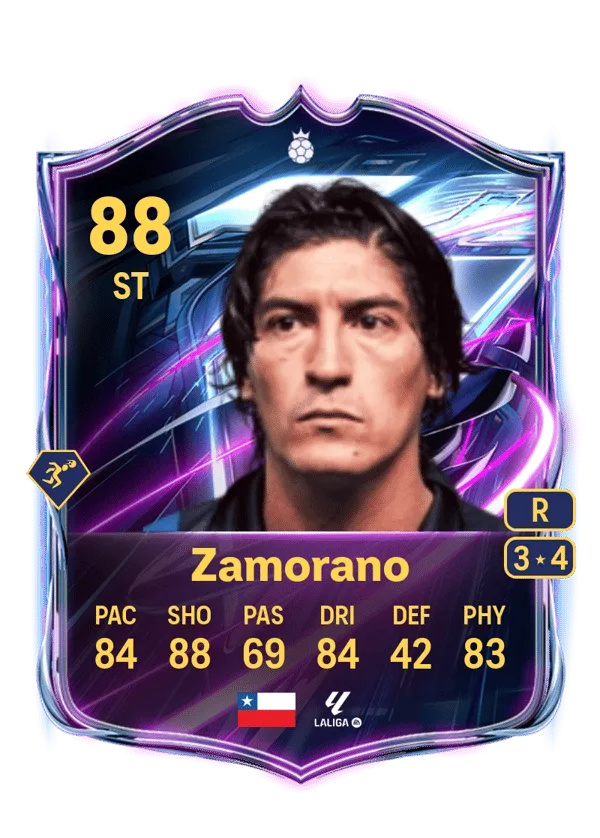 Iván Zamorano (Base Hero, OVR 88, ST) - PS4, PS5, XSX, XSS, XOne
