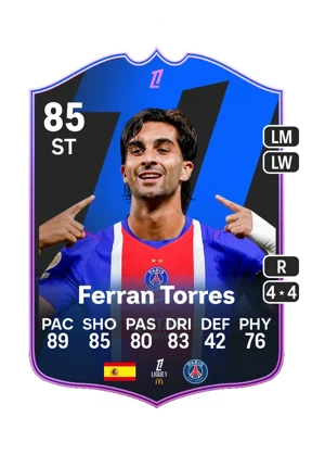 Karta w nagrodę: Ferran Torres